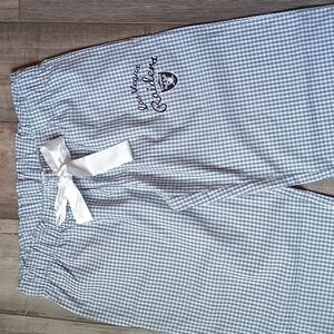 Las Vegas Raiders Pants Scrubs PJ's Women's Size  M